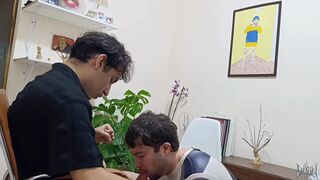 Sub Zero and Dorn's 1 on 1 session ends with intense anal orgasms and complete relaxation - 13 image