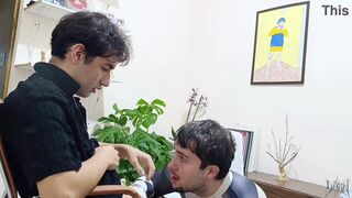 Sub Zero and Dorn's 1 on 1 session ends with intense anal orgasms and complete relaxation - 8 image