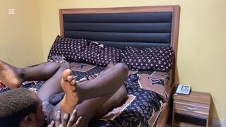 Black Dan Fire dominates young man with rough anal and BJ, making him beg for more - 10 image