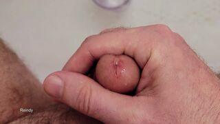 Reindy_ Andy jerks off and pees in slow motion, with a slow-mo rewind of his jerk off session! - 7 image