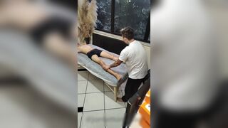 Jonathan Massagista can't resist his married friend's erotic massage & his throbbing cock - 10 image