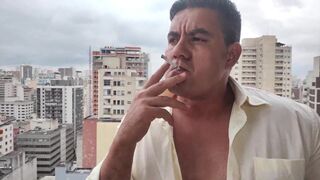 Yuri Gaucho's Brazilian Bear Handjob: POV Cumload Exhibitionist - 3 image