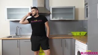 Magic Javi and Zeus Ray uncut each other's uncut cocks for my girlfriend's satisfaction - 2 image