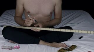 Watch SubmissiveeHotty's Perfect Ass Get a Twist in The Measurement Experiments with a Toy - 6 image