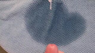 Watch Reindy_ Andy's steamy solo bathroom show with piss, cum and close-ups - 10 image