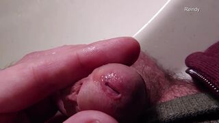 Watch me take a close-up view of my peehole while I pee in slow motion - 5 image