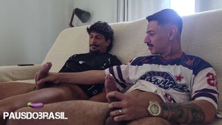 Rod Porn savors a huge black cock while watching movie and getting analized - 5 image