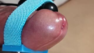 Watch as guy's balls slowly drip with hot jizz after intense BDSM massage - POV - 12 image