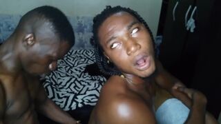 Black Dan Fire rewards delivery boy with a hot load after rough pounding - 15 image