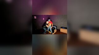 Watch as a gorgeous amateur babe hooks up with a stripper for a wild bareback anal romp - 4 image