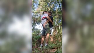 Apenasthi & Edy Da Serra get hot and heavy in a wild bareback fuckfest - cum-filled ass bouncing!