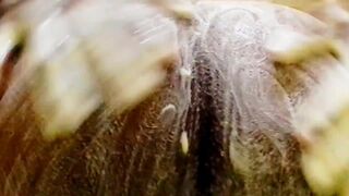 Misterfucktastic indulges in hot bisexual ass play and wetness in steamy solo bath