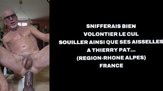 Watch how Stephane Melanie gets her mature ass drilled by a huge dildo - 3 image