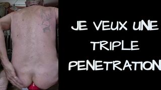 Watch how Stephane Melanie gets her mature ass drilled by a huge dildo - 4 image