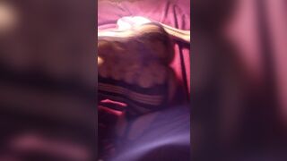 XXX CUM 8+ uncut big hard cock fleshlight sex xxxprecumdrip fishnet bodysuit and lavender lace purple thong precum dripp