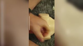 Half Doll Torso fucking in Bathtub anal cum - 6 image