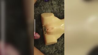 Half Doll Torso fucking in Bathtub anal cum - 7 image