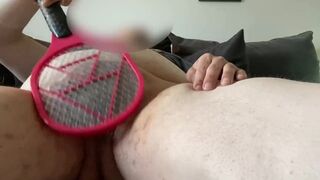 Peehole Fucking and Electro Cock torture with 600V Bug Zapper - 15 image