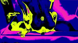 Biker Plays with Sex Toys in Bathtub Post Chastity Play