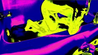 Biker Plays with Sex Toys in Bathtub Post Chastity Play