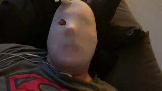 30 minutes of Latex Breathplay w. Cock Electroplay and cumming several times with 2 minutes continuous Happy orgasm. - 4 image