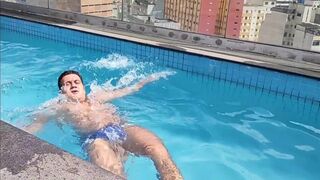 Yuri Gaucho Amigo called to enjoy a pool - 2 image