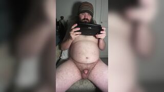 Uncle is just relaxing with his switch - 8 image