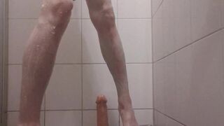 My First Day Dildo Ride - 2 image