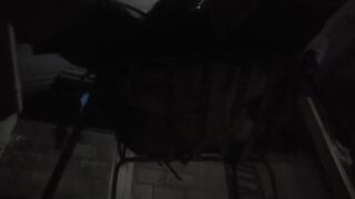 I hope no one sees me masturbating