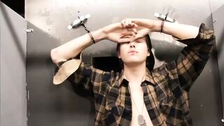 Cuffed and sucked - Factory Video