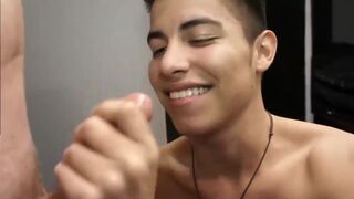 Cuffed and sucked - Factory Video - 13 image