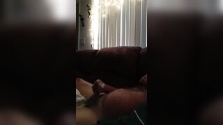Busting nut on couch - 12 image