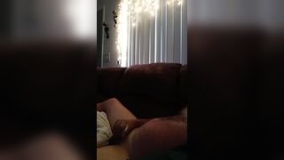 Busting nut on couch - 2 image