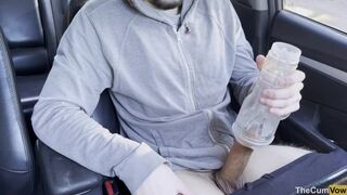 FUCKING FLESHLIGHT IN PUBLIC PARKING LOT - 7 image