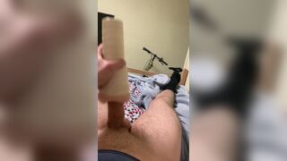 Soldier Fucks Fleshlight Instead of Working Out in the Morning - 13 image