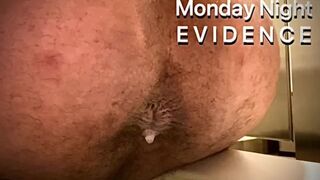 Loaded holes, Cum leaking out, totally sperm enthusiast - 1 image