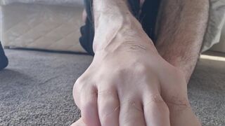 Solesforyoursoul foot fetish solo tease