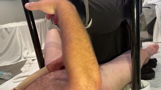 Fuckin slobber on my cock, you faggot.