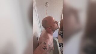 Daddy gets desperate in the shower! (2k view special! ) - 7 image