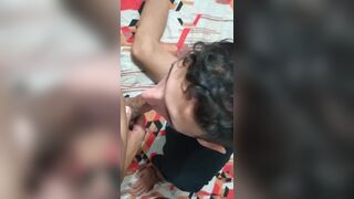 I spy on my stepbrother while he masturbates in the room.... - 14 image