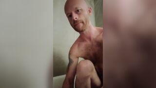 Sexy horny ginger masterbating part 1
