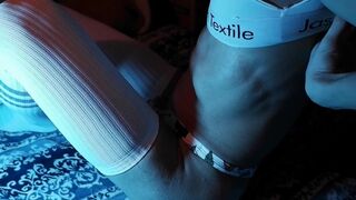 femboy orgasms nipples wearing erotic underwear - 4 image