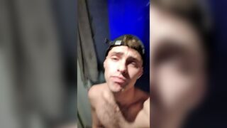 Touching myself in the shower