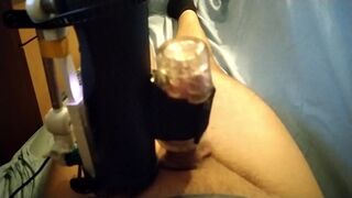 Long edging with the handy masturbator machine - 12 image
