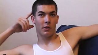 Straight Boy Brennan Jacks Off