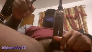 BBC Pumped Until Massive Sloppy CUMSHOT