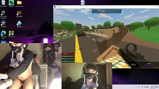 Game And Chill Zombie Game With Vibrator pt3