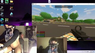 Game And Chill Zombie Game With Vibrator pt3