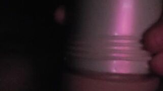 Late night fleshlight deep session