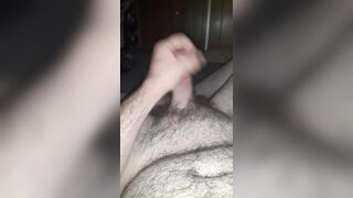 Super horn chubby guy late nite wank and cum - 13 image